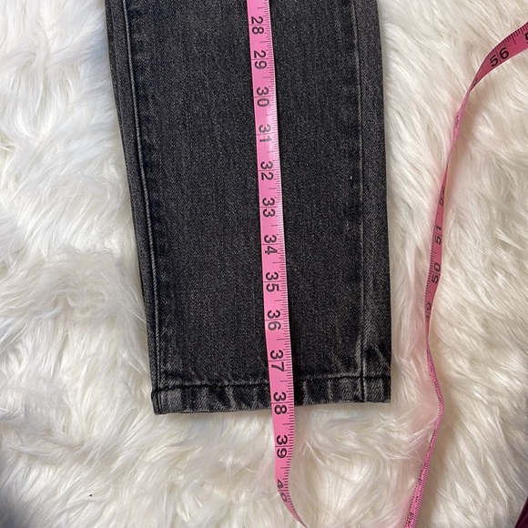 KanCan by Vici Dolls High Waist Mom Distressed Denim- “Kash” - Picture 6 of 7